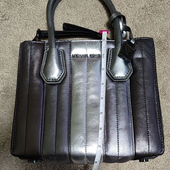 Michael Kors Metallic Purple Mini Bag - Picture 15 of 15